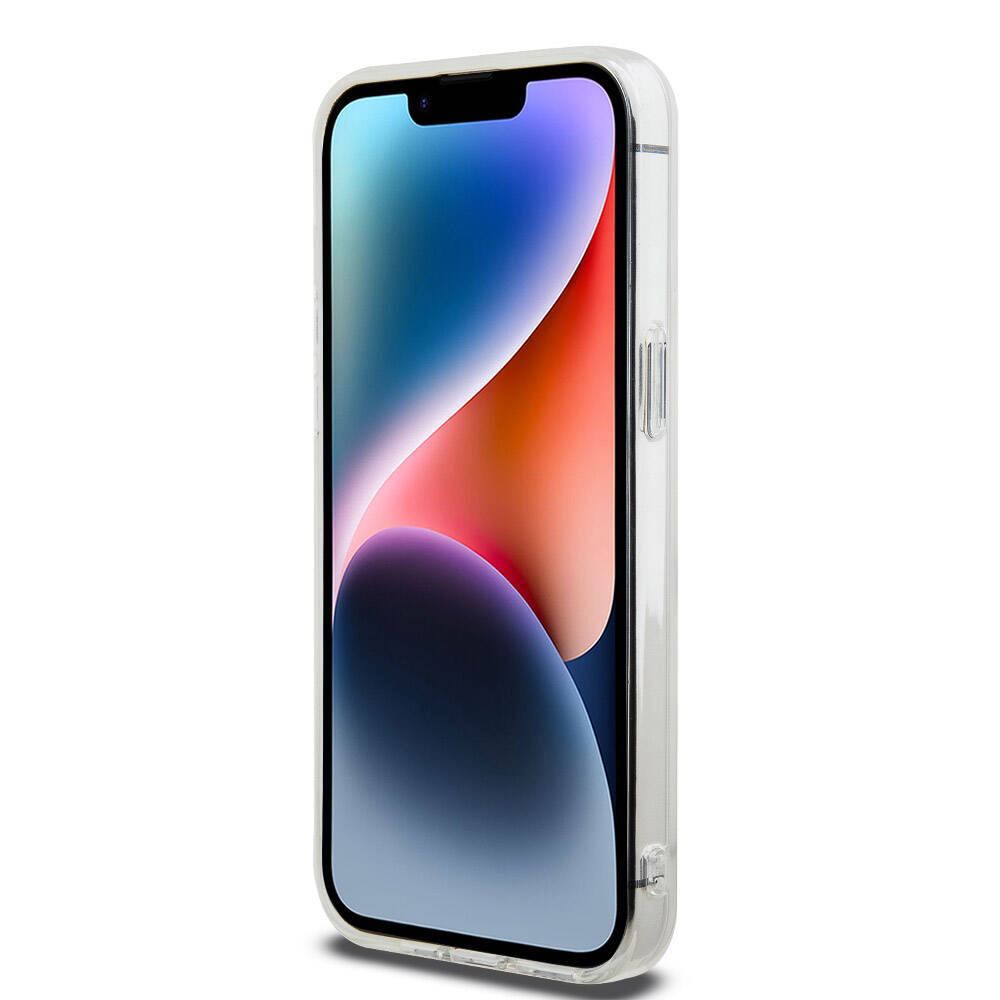 iPhone 15 Pro Max Kılıf Hello Kitty Orjinal Lisanslı Renk Geçişli Elektroplating Kaplama Kitty Head Desenli Kılıf