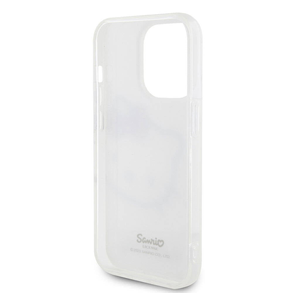 iPhone 15 Pro Max Kılıf Hello Kitty Orjinal Lisanslı Yazı ve İkonik Logolu Kitty Head Kılıf