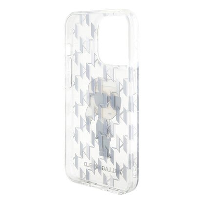 iPhone 15 Pro Max Kılıf Karl Lagerfeld IML İkonik Monogram Orjinal Lisanslı Kılıf