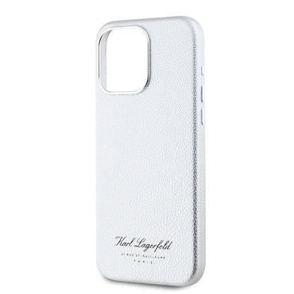 iPhone 15 Pro Max Kılıf Karl Lagerfeld Orjinal Lisanslı KL Yazılı Hotel Kılıf