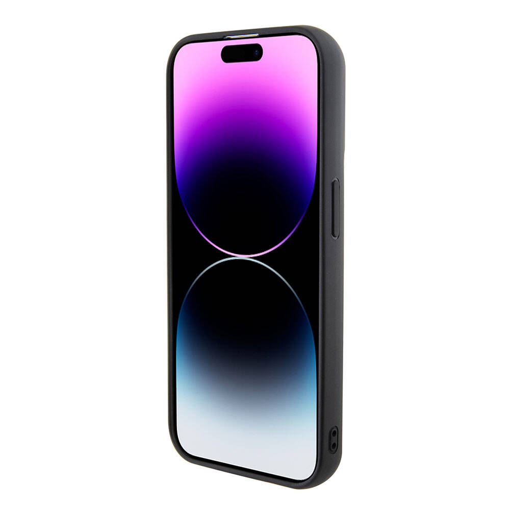 Apple iPhone 15 Pro Max Kılıf Karl Lagerfeld Silikon 3D Multi Logo Orjinal Lisanslı Kapak