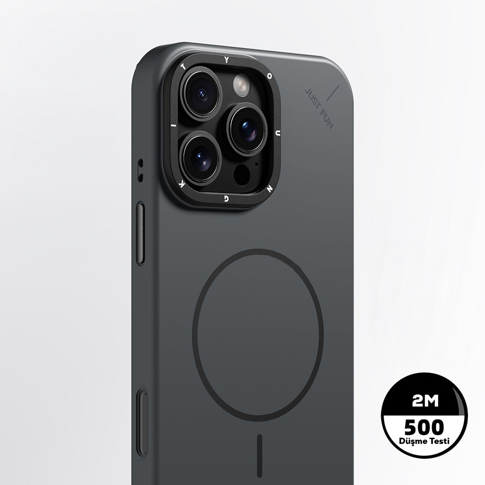 iPhone 15 Pro Max Kılıf M-safe Şarj Özellikli Youngkit Dynamag Serisi Kılıf