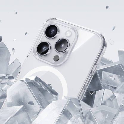 iPhone 15 Pro Max Kılıf M-safe Şarj Özellikli Airbagli Şeffaf Benks LucentPro Serisi Kılıf