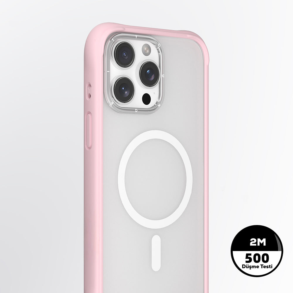 iPhone 15 Pro Max Kılıf M-safe Şarj Özellikli Airbagli Youngkit Dynamic 2 Serisi Kılıf