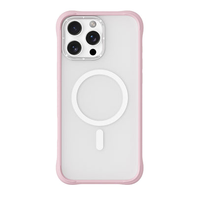 Apple iPhone 15 Pro Max Kılıf M-safe Şarj Özellikli Airbagli Youngkit Dynamic 2 Serisi Kapak Beyaz