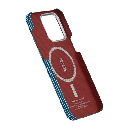 iPhone 15 Pro Max Kılıf M-safe Şarj Özellikli Awa Tasarımlı 1500D Aramid Fiber Pitaka Ultra-Slim Classic Serisi Ocean Kılıf