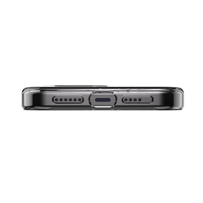 Apple iPhone 15 Pro Max Kılıf Magsafe Şarj Özellikli Çift IMD Baskılı Lisanslı Switcheasy Artist-M Asanoha Kapak Gri