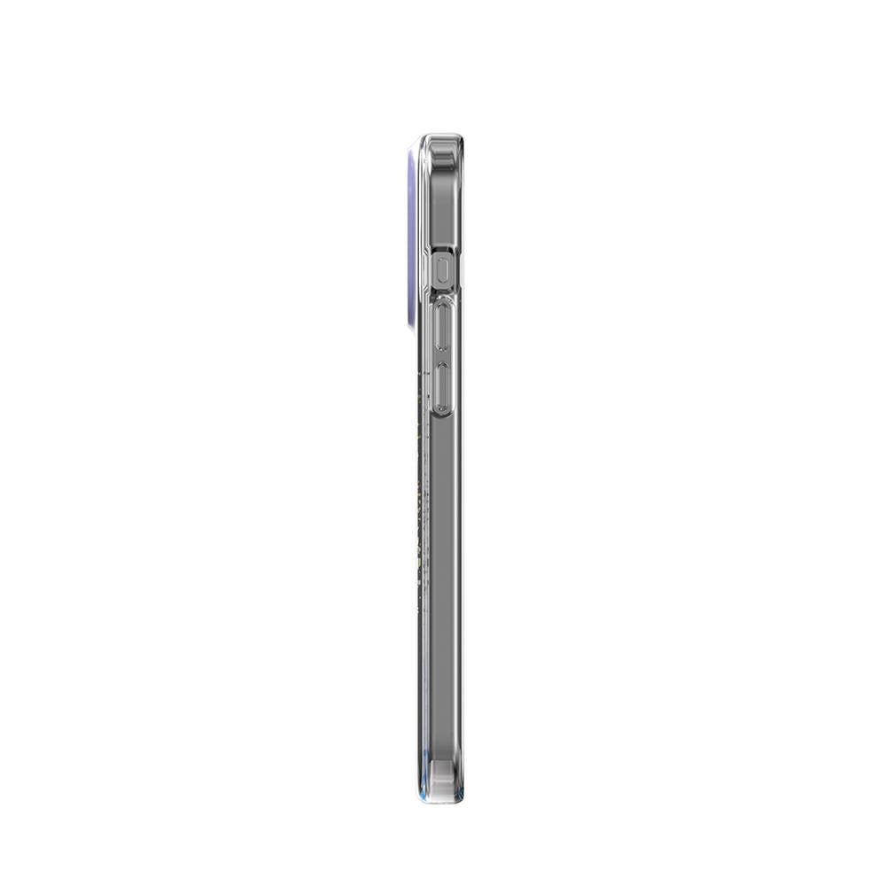 Apple iPhone 15 Pro Max Kılıf Magsafe Şarj Özellikli Çift IMD Baskılı Lisanslı Switcheasy Artist-M Veil Kapak Mor