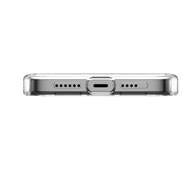Apple iPhone 15 Pro Max Kılıf Magsafe Şarj Özellikli Çizim Desenli Şok Önleyicili Şeffaf Lisanslı Switcheasy City-M Paris Kapak Renksiz