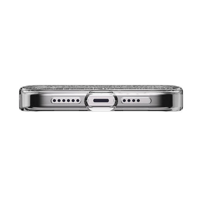 iPhone 15 Pro Max Kılıf M-safe Şarj Özellikli Parlayan Simli Şeffaf Lisanslı Switcheasy Starfield-M Kılıf