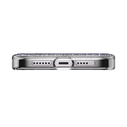 iPhone 15 Pro Max Kılıf M-safe Şarj Özellikli Parlayan Simli Şeffaf Lisanslı Switcheasy Starfield-M Kılıf