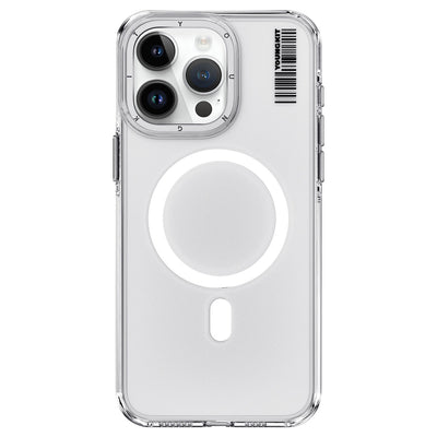 Apple iPhone 15 Pro Max Kılıf Magsafe Şarj Özellikli Şeffaf Youngkit Crystal Shield Serisi Kapak Renksiz