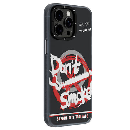 iPhone 15 Pro Max Kılıf M-safe Şarj Özellikli Shu Tasarımlı Youngkit City Serisi Kılıf