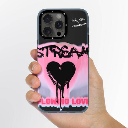 iPhone 15 Pro Max Kılıf M-safe Şarj Özellikli Shu Tasarımlı Youngkit Dreamland Serisi Kılıf