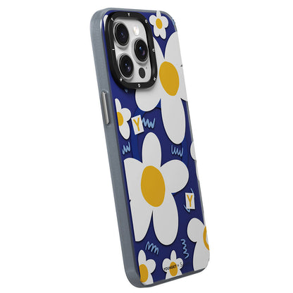iPhone 15 Pro Max Kılıf M-safe Şarj Özellikli Sunshine Tasarımlı Youngkit Spring Breeze Serisi Kılıf