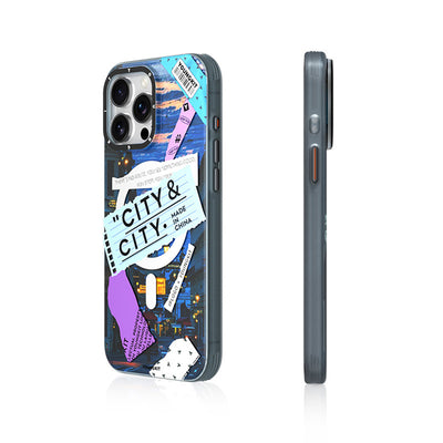 Apple iPhone 15 Pro Max Kılıf Magsafe Şarj Özellikli Youngkit A-City Serisi Kapak Pembe