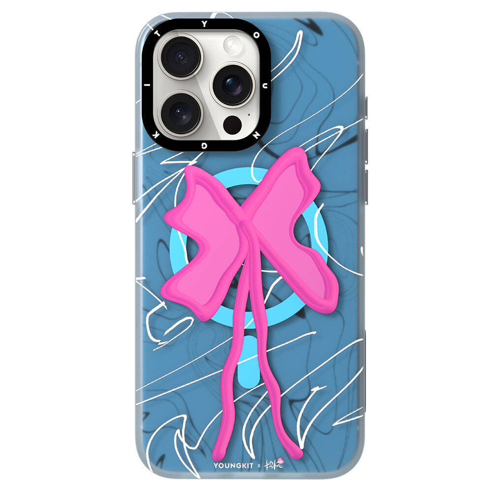 iPhone 15 Pro Max Kılıf M-safe Şarj Özellikli Youngkit Anti-Trend Serisi Kılıf