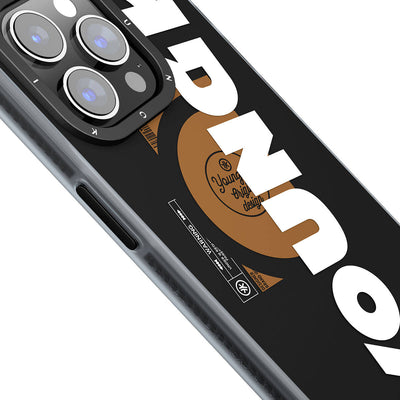 Apple iPhone 15 Pro Max Kılıf Magsafe Şarj Özellikli Youngkit Binfen Serisi Yazı Temalı Kapak Pembe