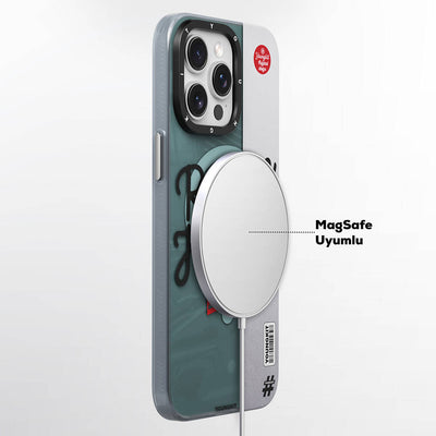 Apple iPhone 15 Pro Max Kılıf Magsafe Şarj Özellikli Youngkit Motorcycle Legend Serisi Kapak Siyah