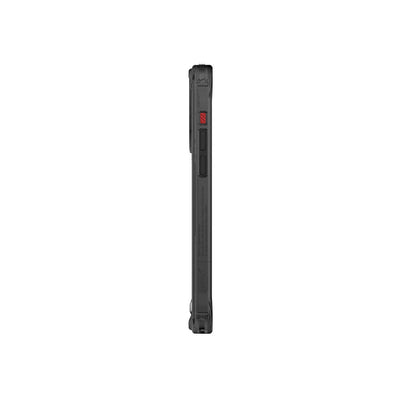 Apple iPhone 15 Pro Max Kılıf SkinArma Magsafe Şarj Özellikli Yazı Desenli Airbag Tasarımlı Orion Kapak Siyah