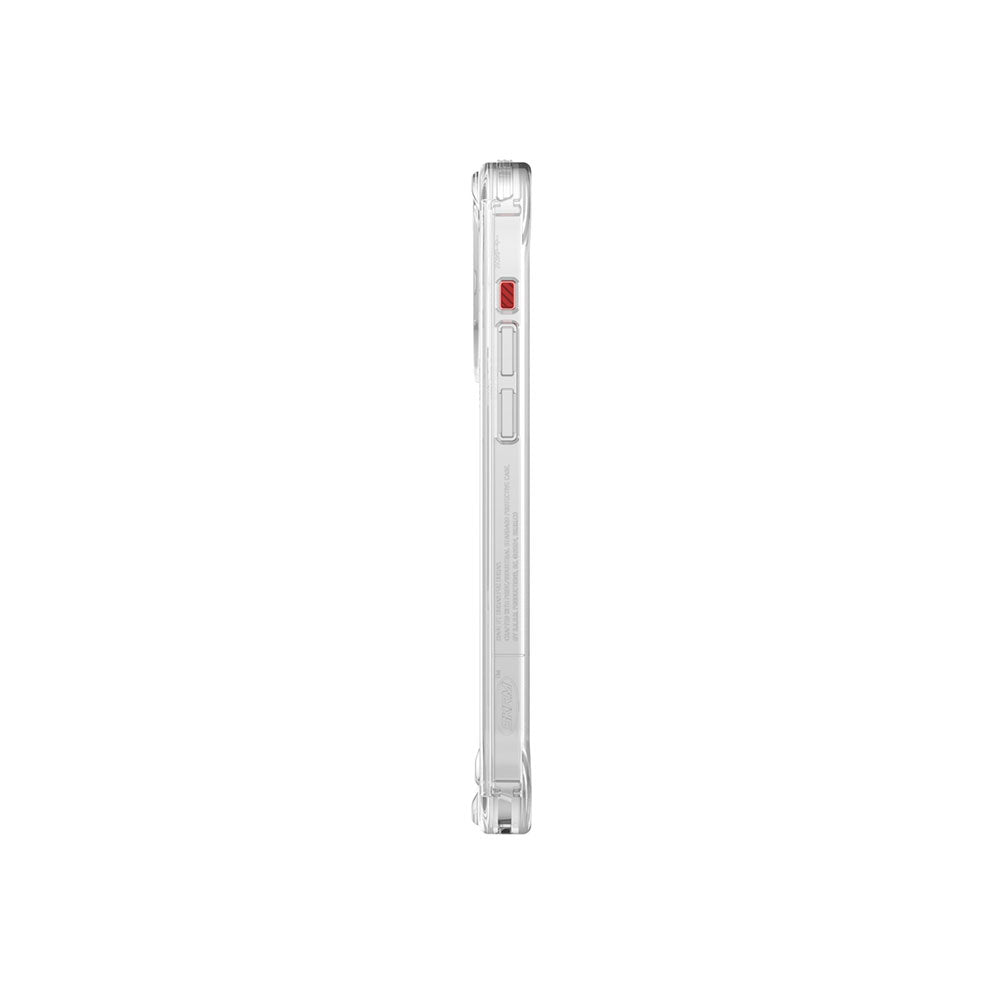 Apple iPhone 15 Pro Max Kılıf SkinArma Şeffaf Airbag Tasarımlı Magsafe Şarj Özellikli Saido Kapak Renksiz