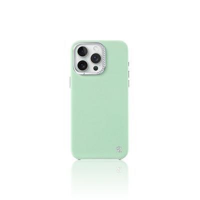 Apple iPhone 15 Pro Max Kılıf Suni Deri Tasarımlı Pynana Starry Serisi Kapak Lila