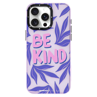 Apple iPhone 15 Pro Max Kılıf Tara Reed Tasarımlı Youngkit Tiger Rhyme Kapak Mor