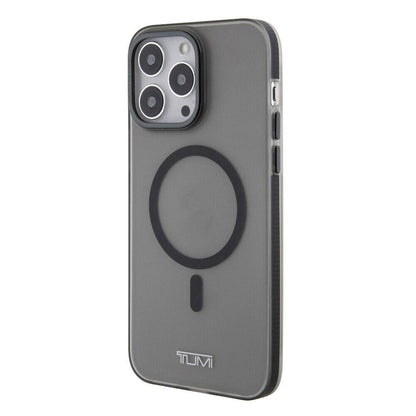 iPhone 15 Pro Max Kılıf TUMI Orjinal Lisanslı M-safe Şarj Özellikli Buzlu Mat Kılıf