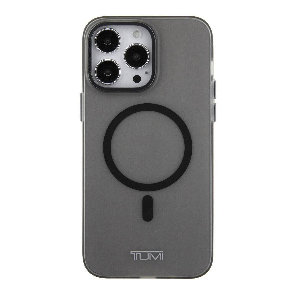 iPhone 15 Pro Max Kılıf TUMI Orjinal Lisanslı M-safe Şarj Özellikli Buzlu Mat Kılıf