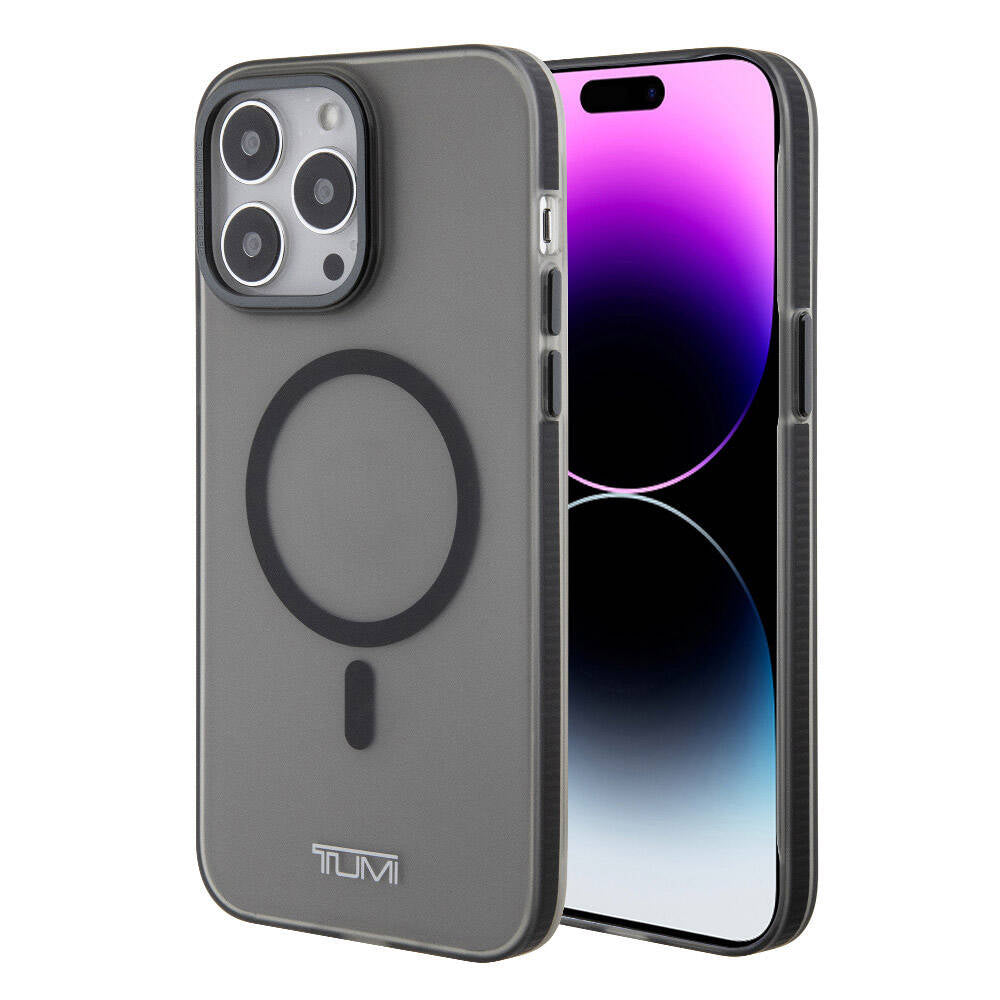 iPhone 15 Pro Max Kılıf TUMI Orjinal Lisanslı M-safe Şarj Özellikli Buzlu Mat Kılıf