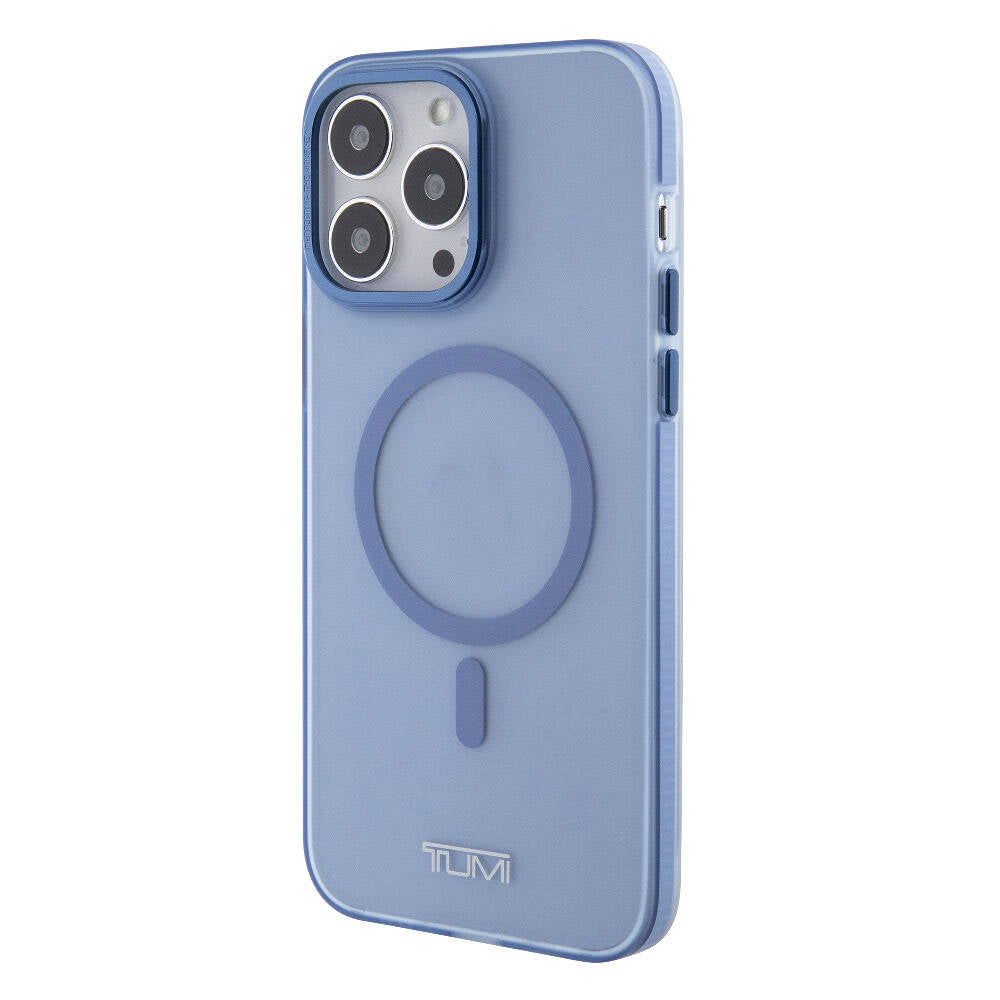 iPhone 15 Pro Max Kılıf TUMI Orjinal Lisanslı M-safe Şarj Özellikli Buzlu Mat Kılıf