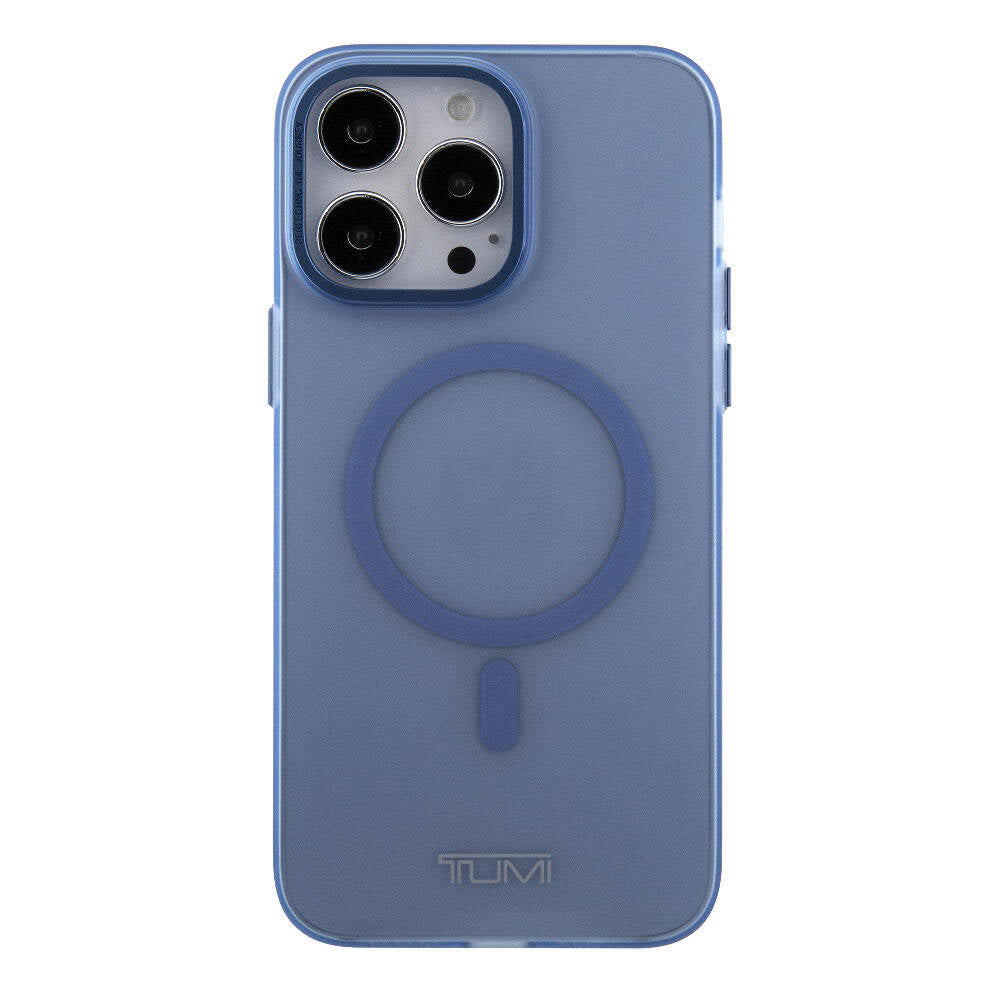 iPhone 15 Pro Max Kılıf TUMI Orjinal Lisanslı M-safe Şarj Özellikli Buzlu Mat Kılıf