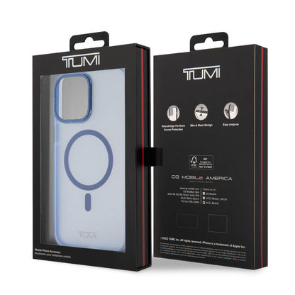 iPhone 15 Pro Max Kılıf TUMI Orjinal Lisanslı M-safe Şarj Özellikli Buzlu Mat Kılıf