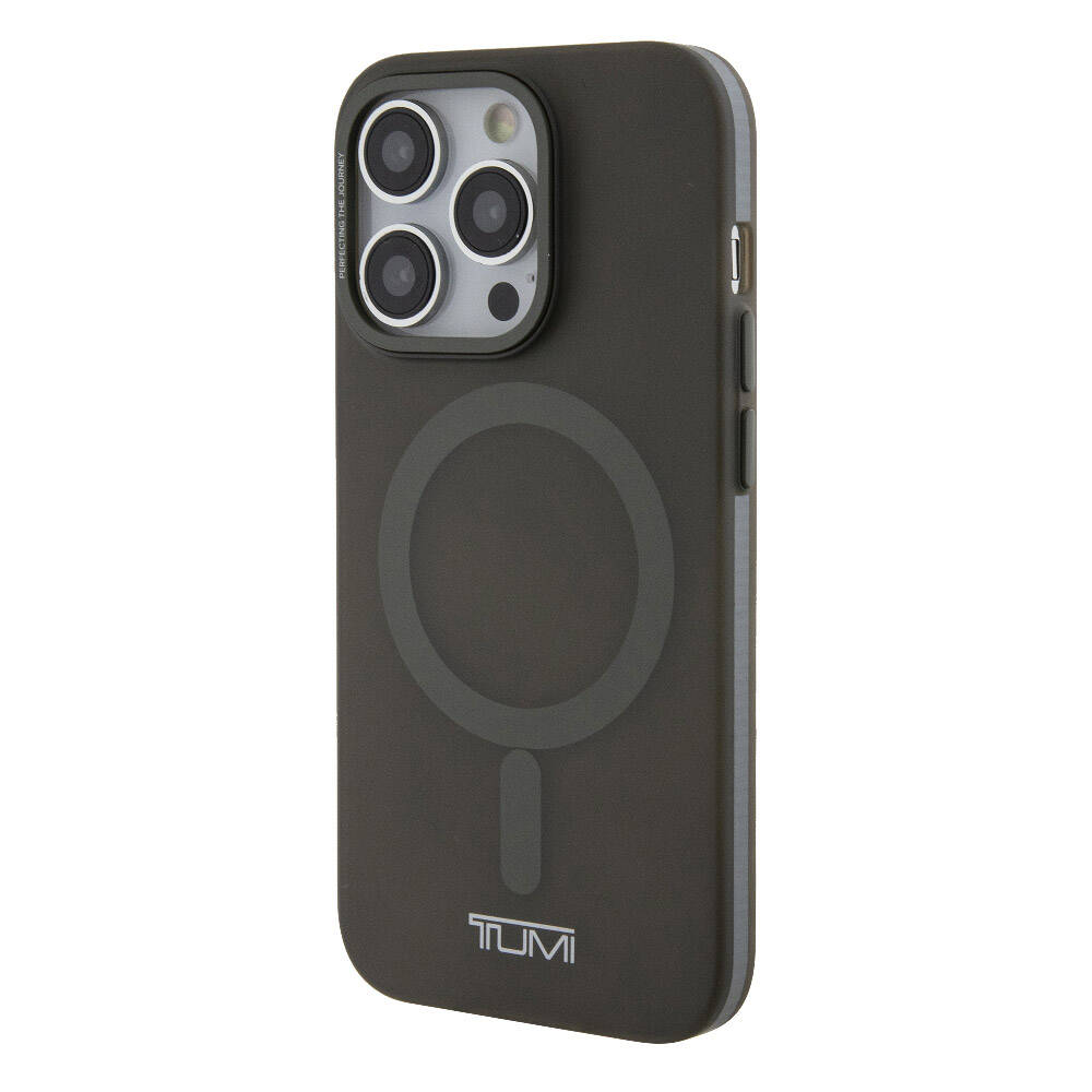 iPhone 15 Pro Max Kılıf TUMI Orjinal Lisanslı M-safe Şarj Özellikli Buzlu Mat Kılıf