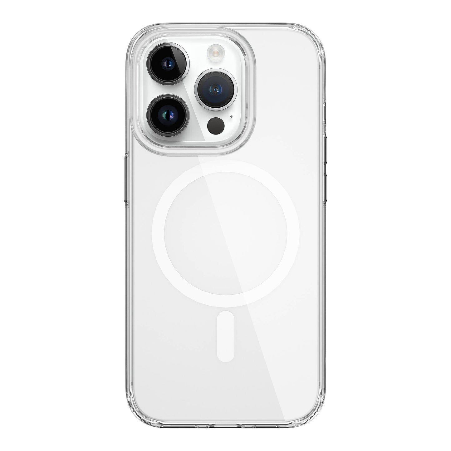 iPhone 15 Pro Max Kılıf Wiwu FYY-014 M-safe Şarj Özellikli Şeffaf Kılıf
