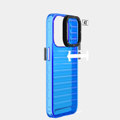 Apple iPhone 15 Pro Max Kılıf YoungKit Luggage FireFly Serisi Kapak Yeşil