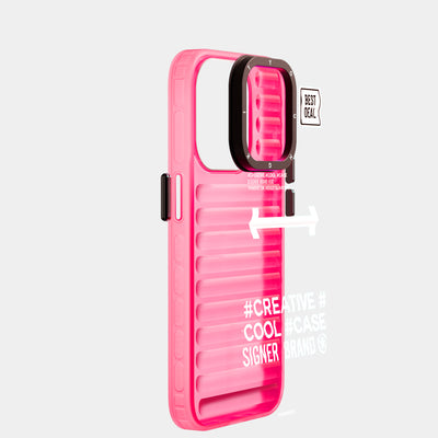 Apple iPhone 15 Pro Max Kılıf YoungKit Luggage FireFly Serisi Kapak Sierra Mavi