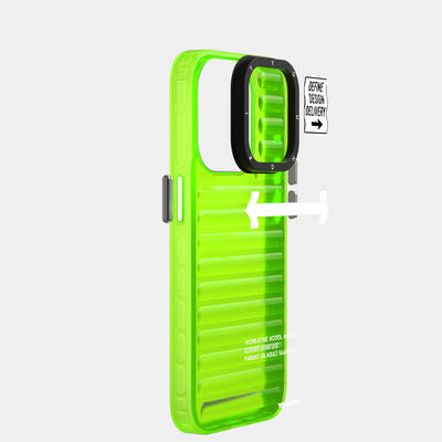 Apple iPhone 15 Pro Max Kılıf YoungKit Luggage FireFly Serisi Kapak Sierra Mavi