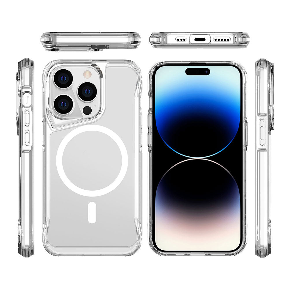 iPhone 15 Pro Max Kılıf Zore M-safe Şarj Özellikli T-Max M-safe Kılıf