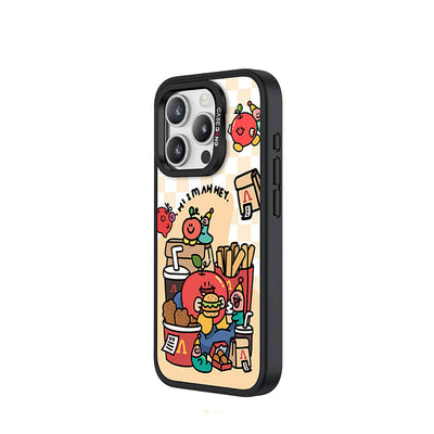 Apple iPhone 15 Pro Max Magsafe Şarj Özellikli Casebang Ahhey Serisi Arka Panel Pembe