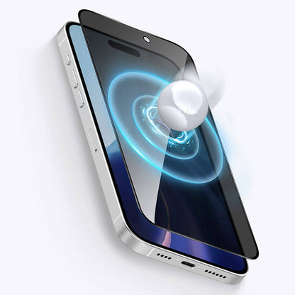 iPhone 15 Pro Max Recci RSP-A08SP 3D Privacy Shield Temperli Cam Ekran Koruyucu