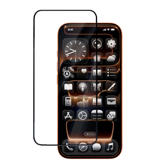 iPhone 15 Pro Mohseven Safir Coating HD 3D Glue Temperli Cam Ekran Koruyucu