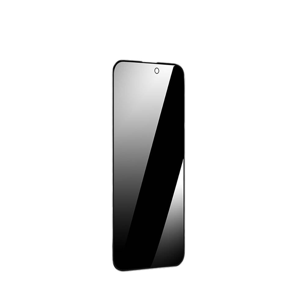iPhone 15 Pro Recci RSP-A06SP 3D Privacy Shield Temperli Cam Ekran Koruyucu