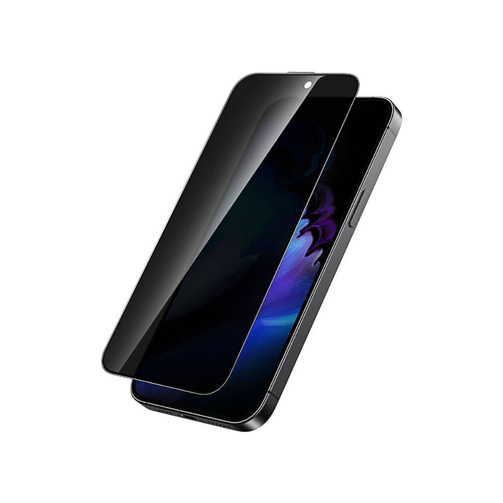 iPhone 15 Pro Recci RSP-A17AP Privacy Temperli Cam Ekran Koruyucu