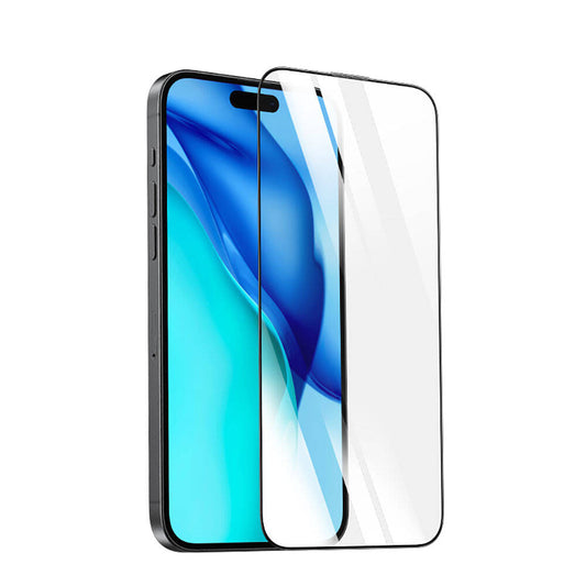 iPhone 15 Pro Recci RSP-A21HD Full Transparan Temperli Cam Ekran Koruyucu