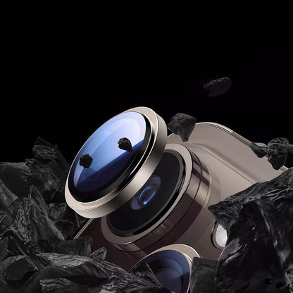 iPhone 15 Pro Wiwu LG-004 PVD Lens Guard Metal Kamera Lens Koruyucu