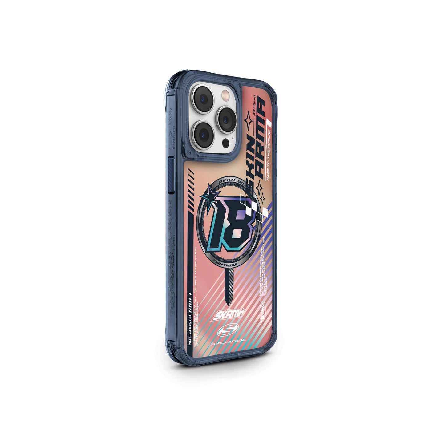 iPhone 15 Pro Max SkinArma M-safe Şarj Özellikli Sticker Yapıştırmalı Drift Kılıf
