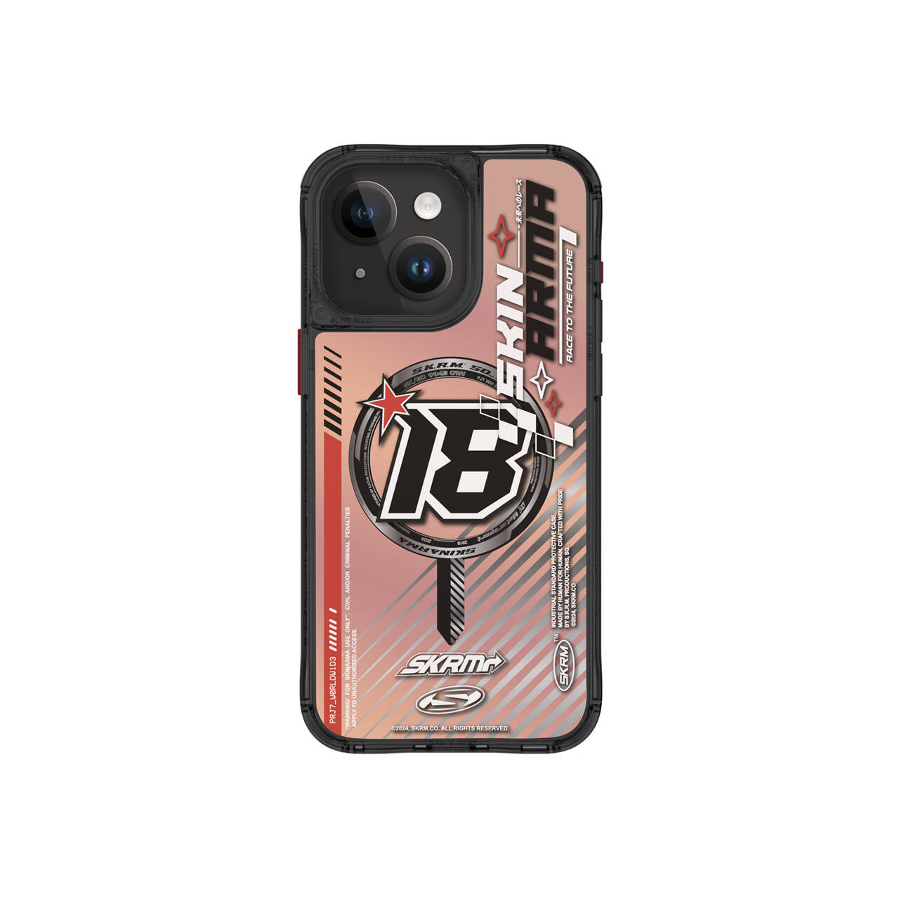 iPhone 15 SkinArma M-safe Şarj Özellikli Sticker Yapıştırmalı Drift Kılıf