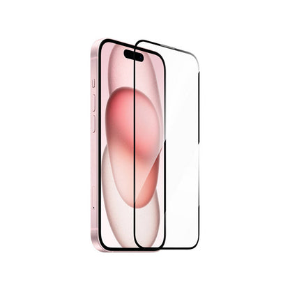 iPhone 15 Wiwu GT-014 Polimer Oleofobik Kaplama Şeffaf Pürüzsüz Temperli Cam Ekran Koruyucu 25'li Paket