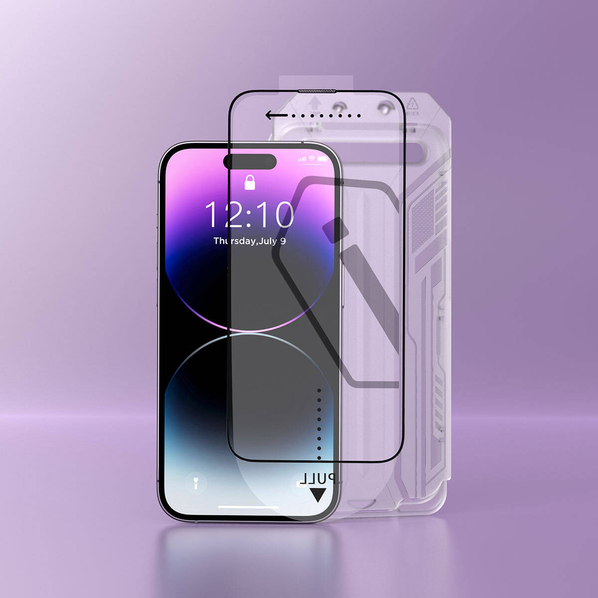 iPhone 15 Wiwu SQ-005 Easy İnstall iVista Super Hardness Ekran Koruyucu